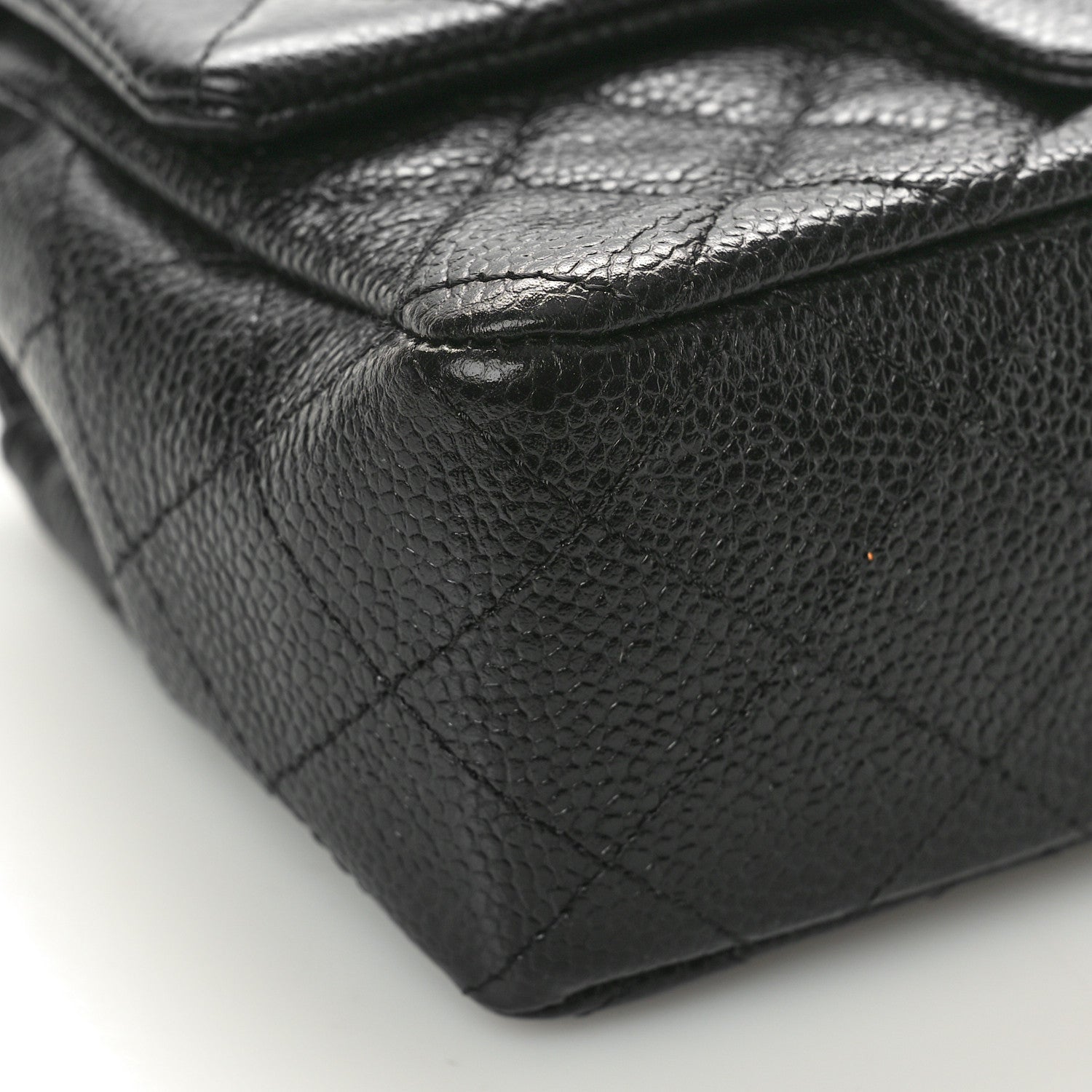 Chanel Caviar Quilted Mini Rectangular Flap Black 9 of 11