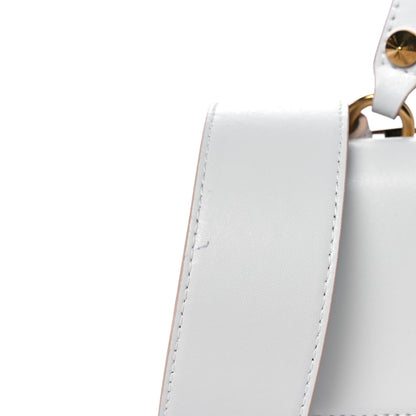 Alexander McQueen Calfskin Skull Lock Mini Crossbody Bag White 12 of 12