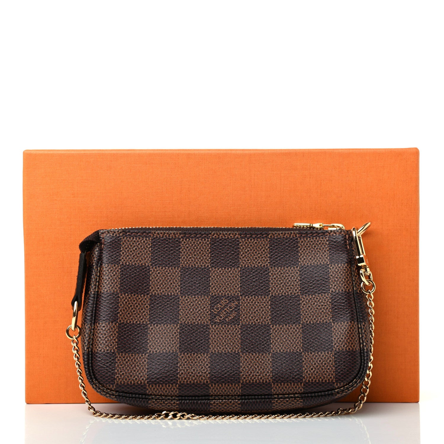 Louis Vuitton Damier Ebene Mini Pochette Accessories 8 of 8