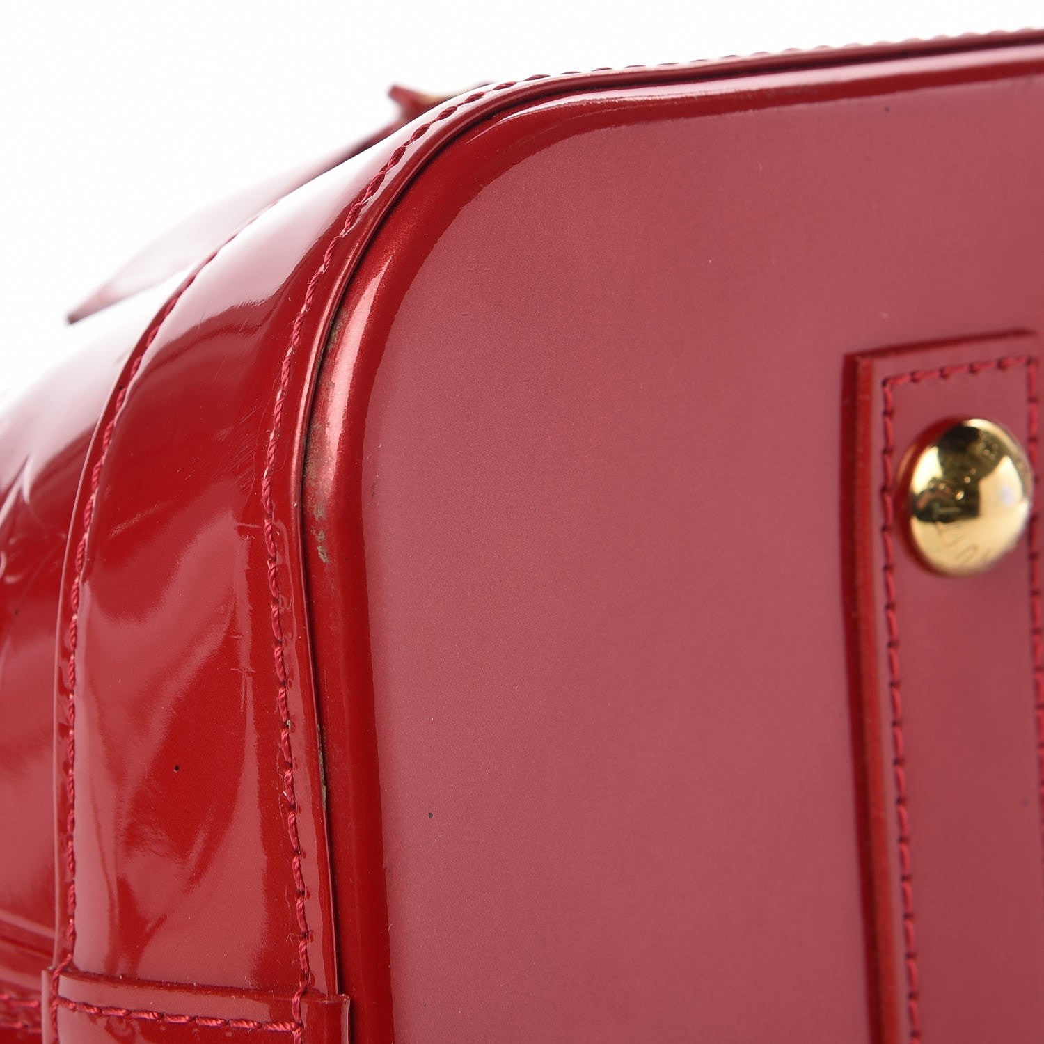 Louis Vuitton Vernis Alma GM Pomme D'Amour 7 of 11