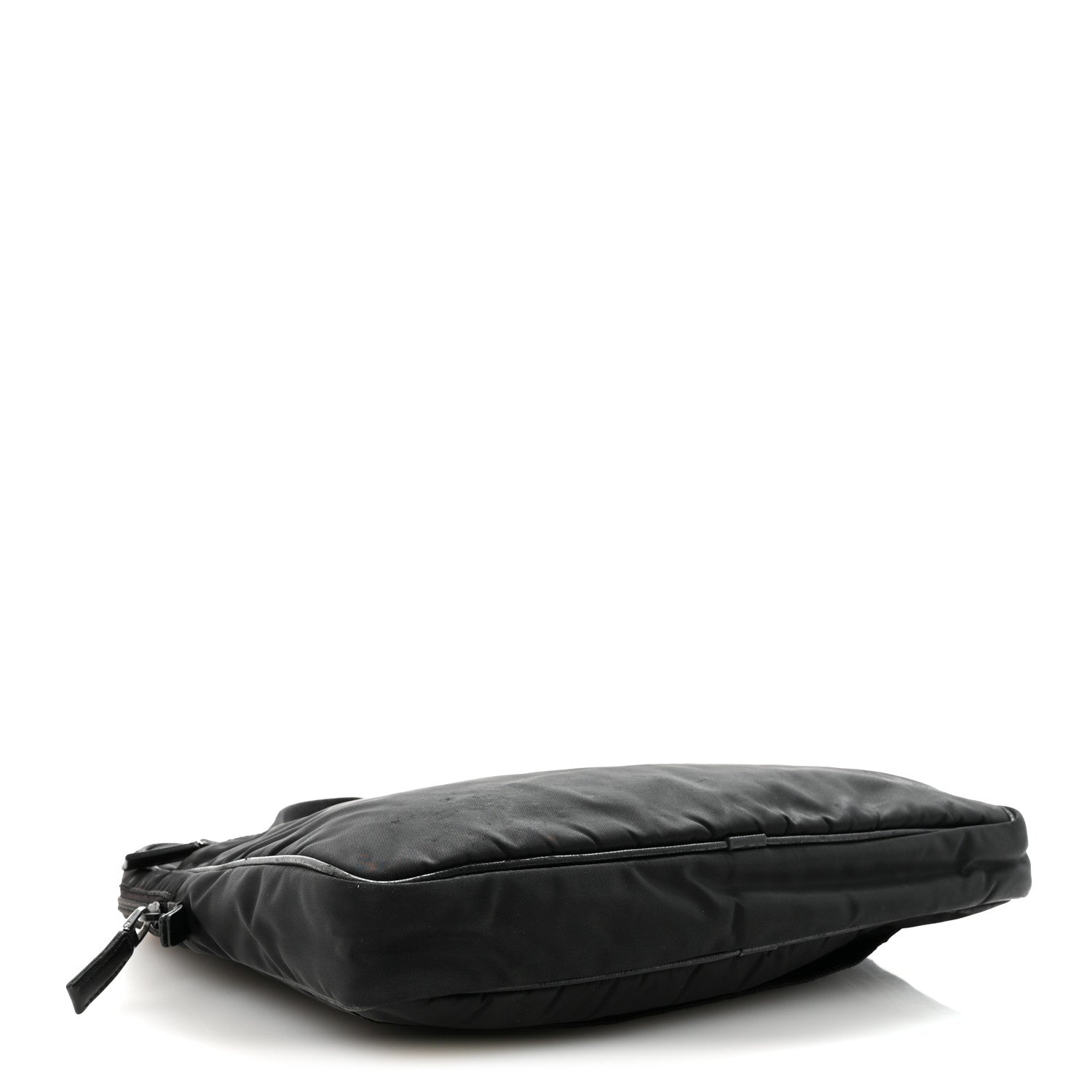 Prada Saffiano Tessuto Nylon Small Briefcase Black 4 of 9