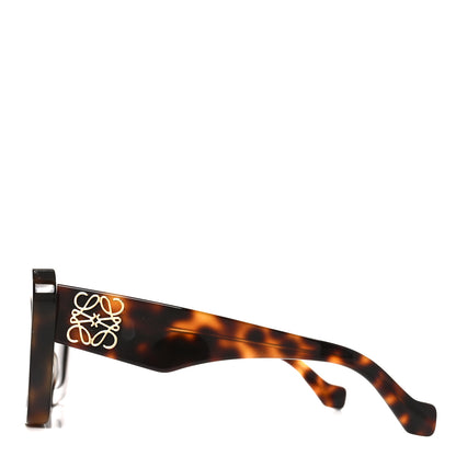 Loewe Acetate Anagram Cat Eye Sunglasses LW40145I Havana 3 of 7