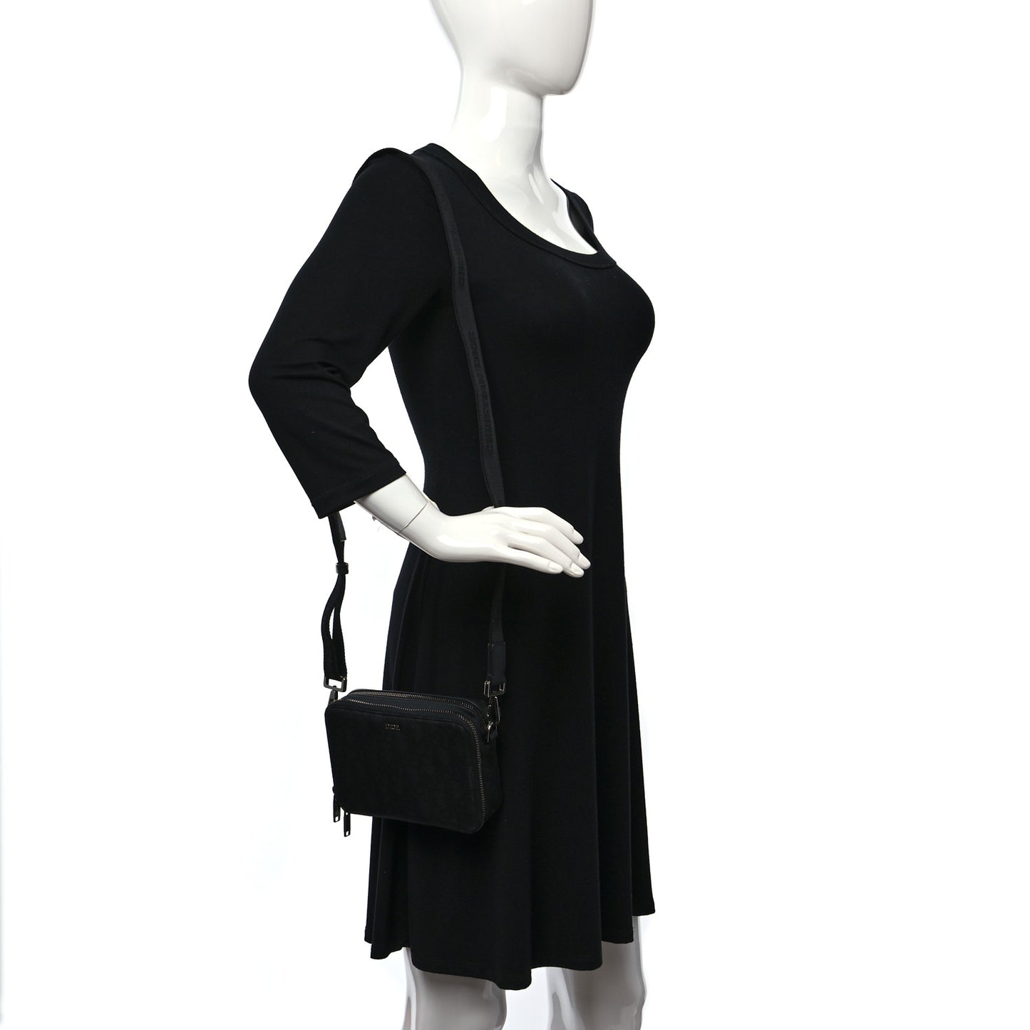 Oblique Pouch Black