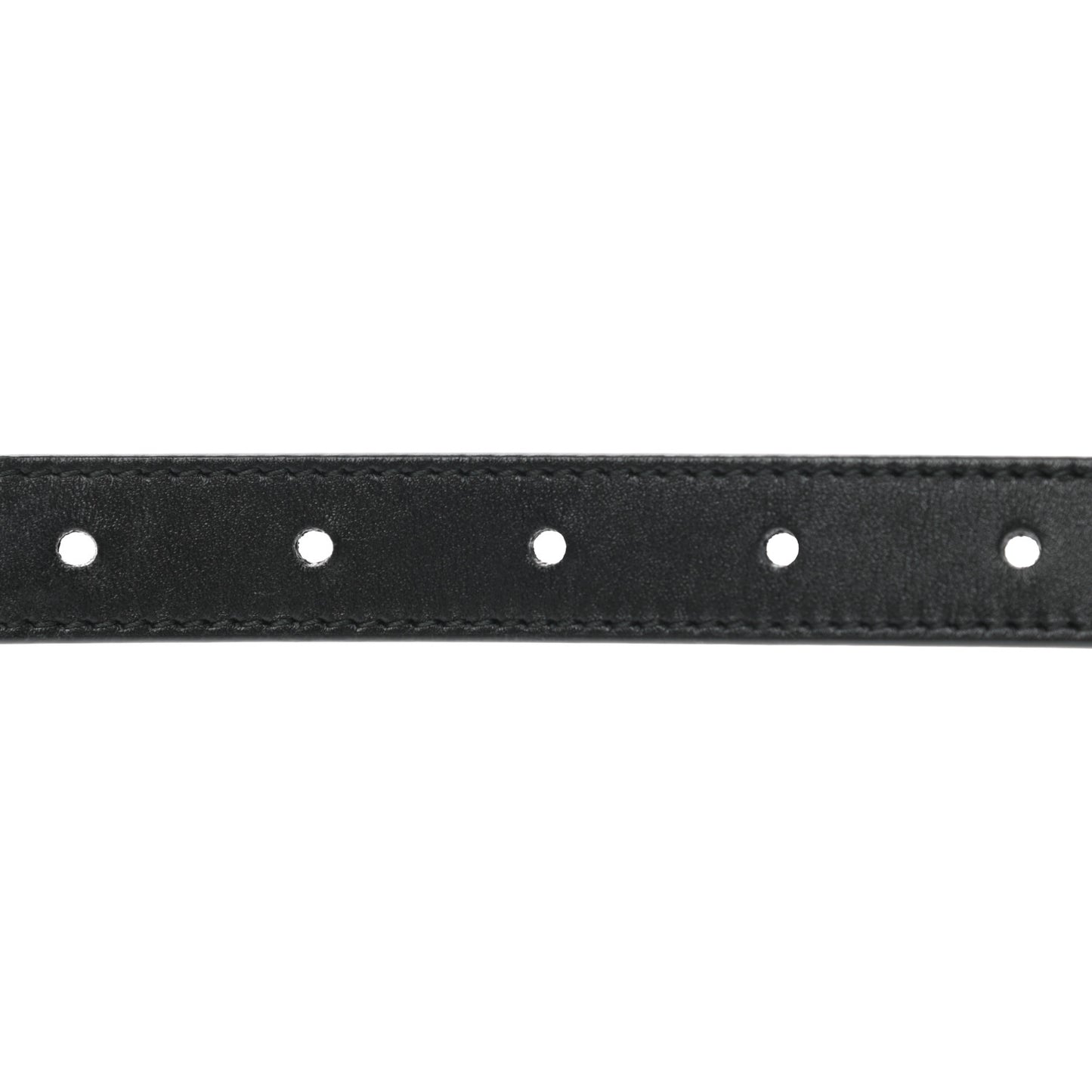 Calfskin Double G 20mm Belt 80 32 Black