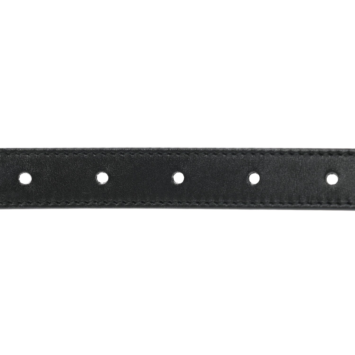 Gucci Calfskin Double G 20mm Belt 80 32 Black 3 of 5