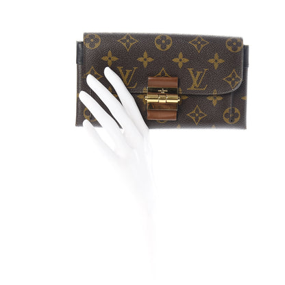 Louis Vuitton Monogram Elysee Wallet Black 2 of 7