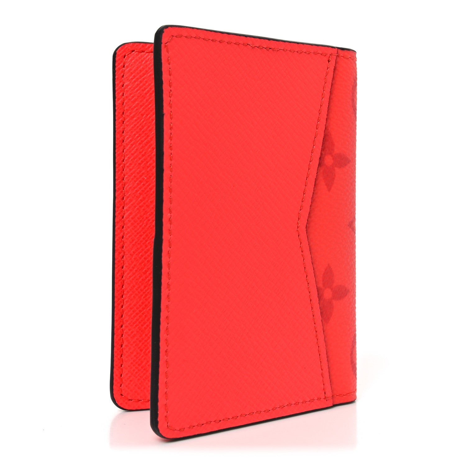 Louis Vuitton Taigarama Pocket Organizer NM Fire Red 3 of 7