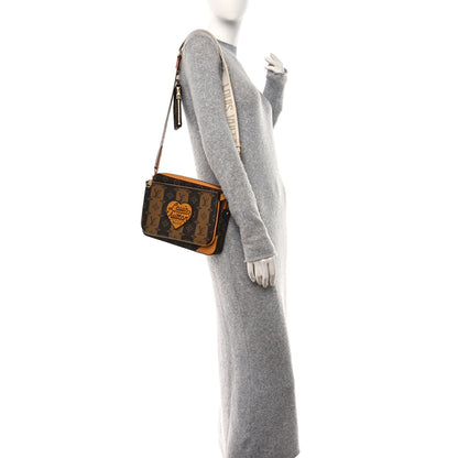 Louis Vuitton LOUIS VUITTON X NIGO Reverse Monogram Stripes Trio Messenger 2 of 11