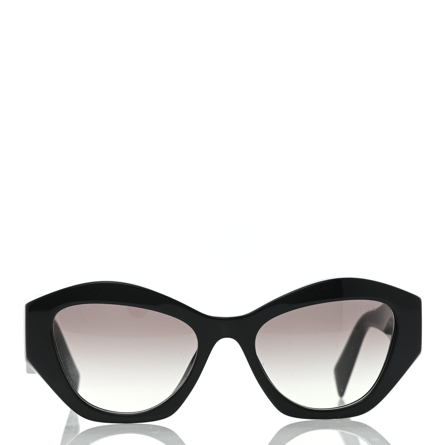 Prada Acetate Symbole Sunglasses SPR 07Y Black 2 of 8