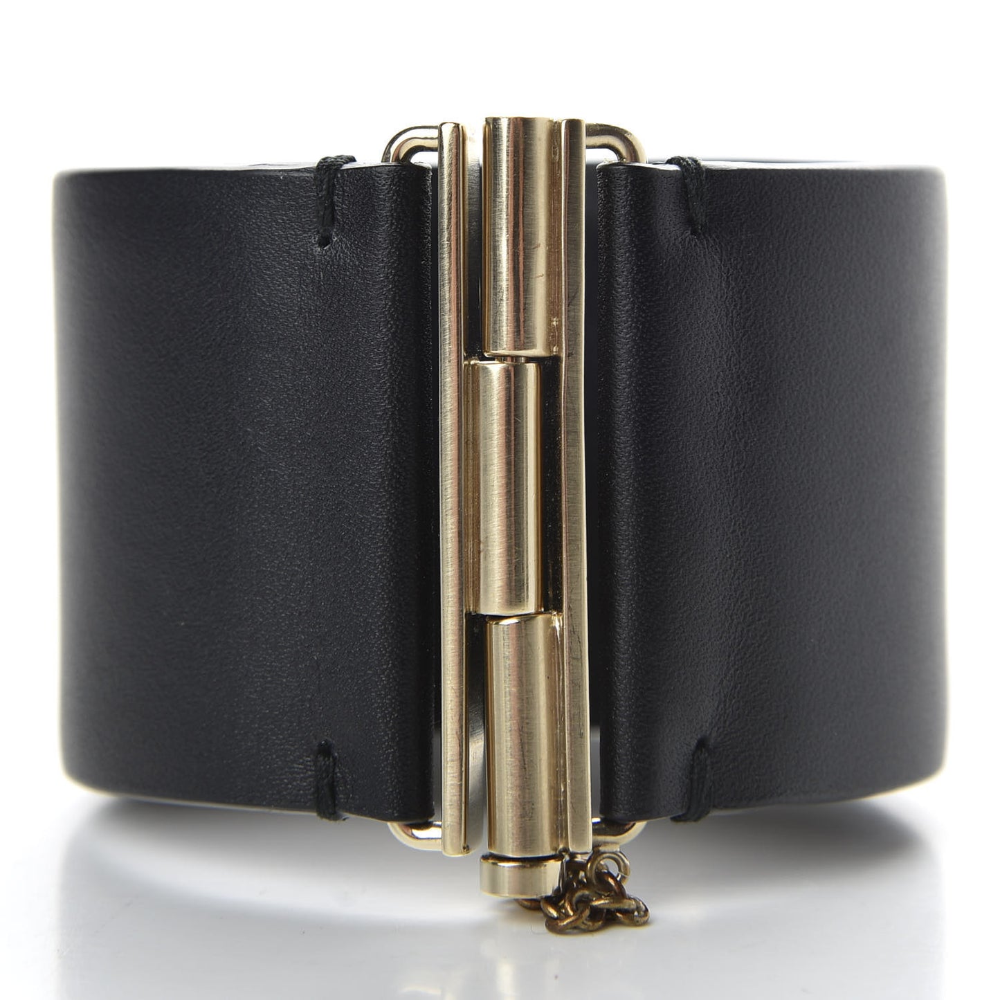 Calfskin CC Wide Cuff M Black