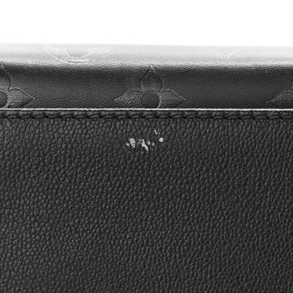 Louis Vuitton Monogram Cuir Plume Very Zipped Tote Black 11 of 12