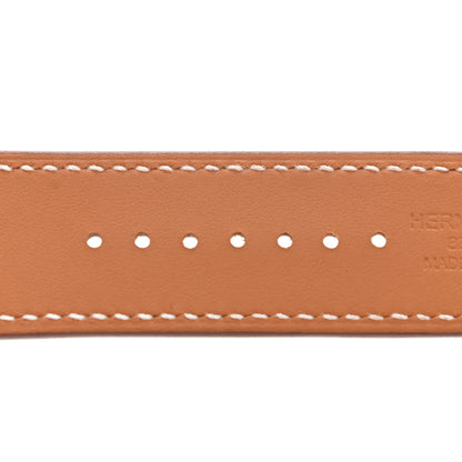Hermes Barenia 38mm Apple Watch Single Tour Band Fauve 6 of 6