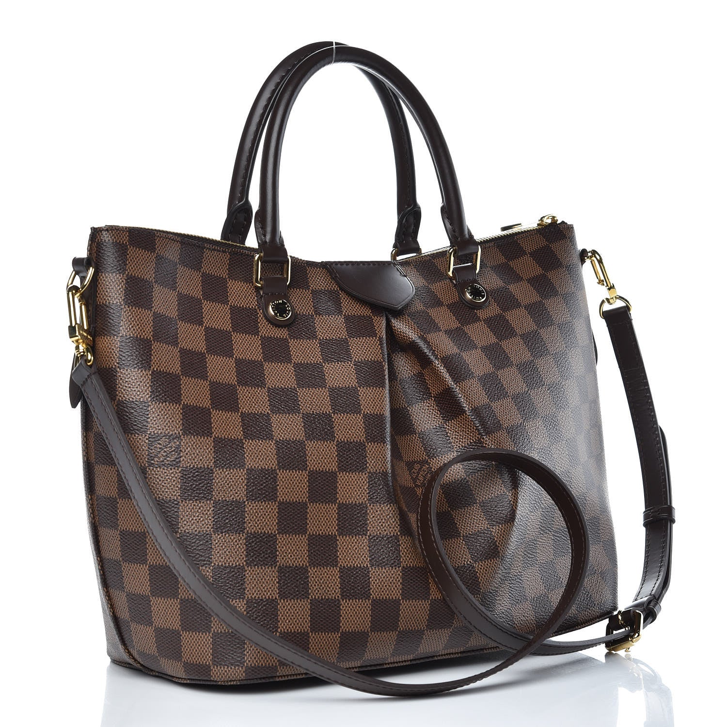 Louis Vuitton Damier Ebene Siena MM 3 of 8