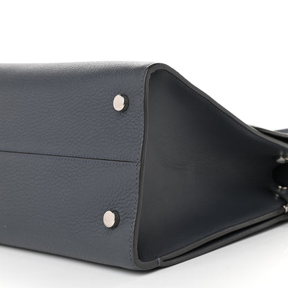 Christian Dior Grained Calfskin Diorever Flap Grey 9 of 9