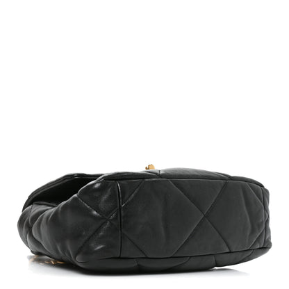 Chanel Lambskin Quilted Medium Chanel 19 Flap Black 4 of 10