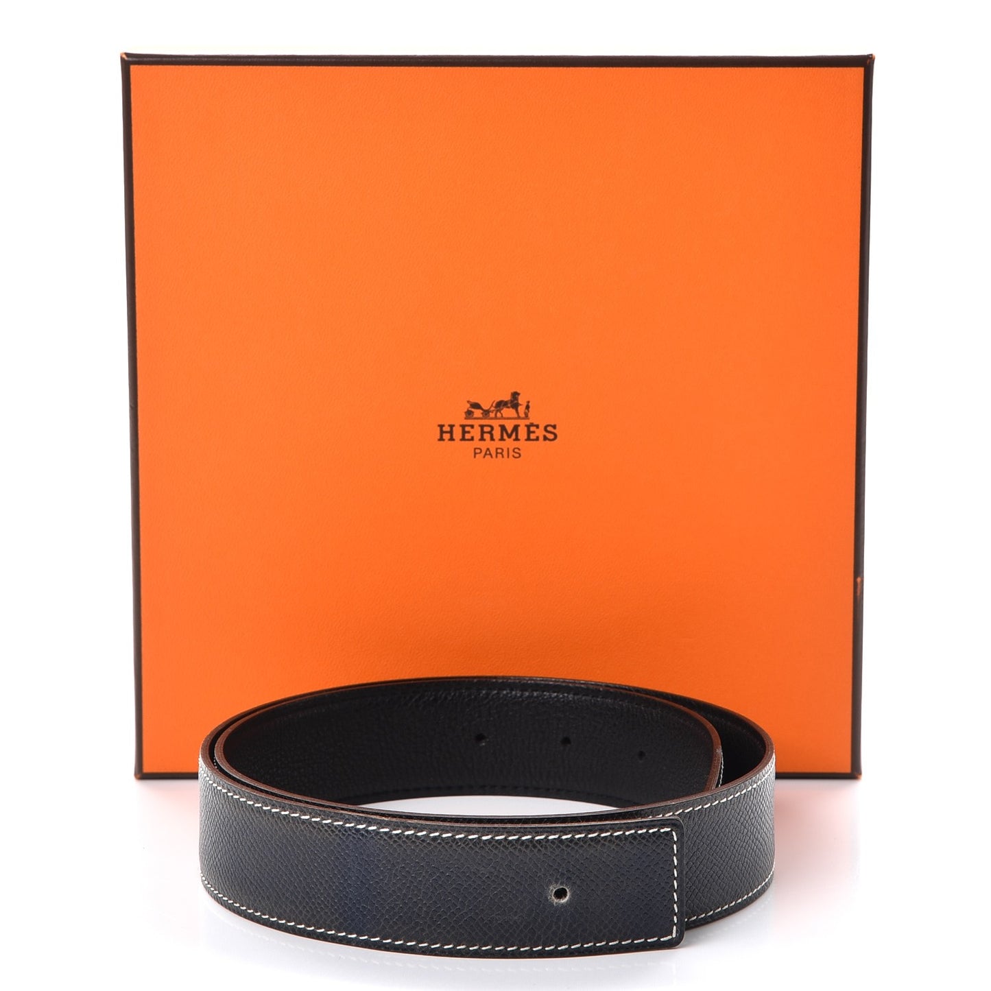 Swift Epsom 32mm Belt Strap 70 Black Bleu