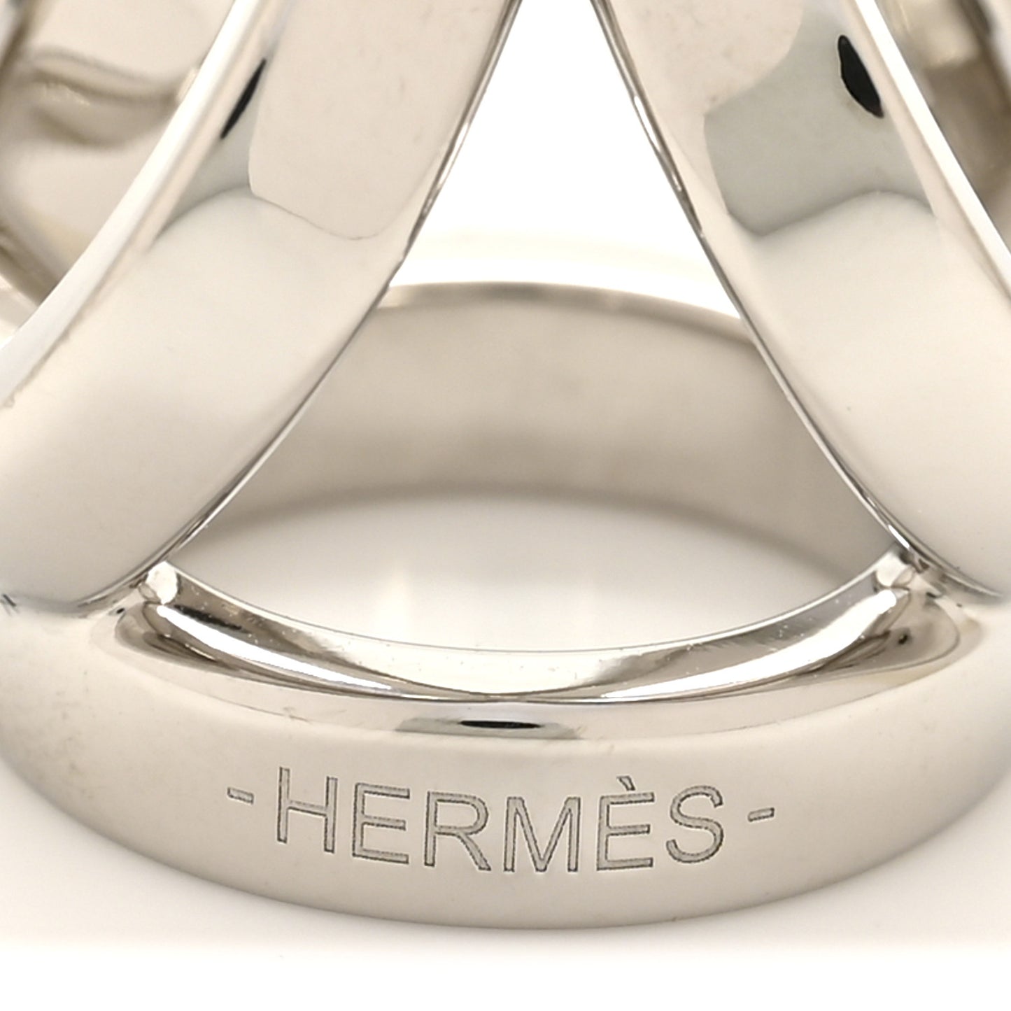 Palladium Trio Mini Scarf Ring
