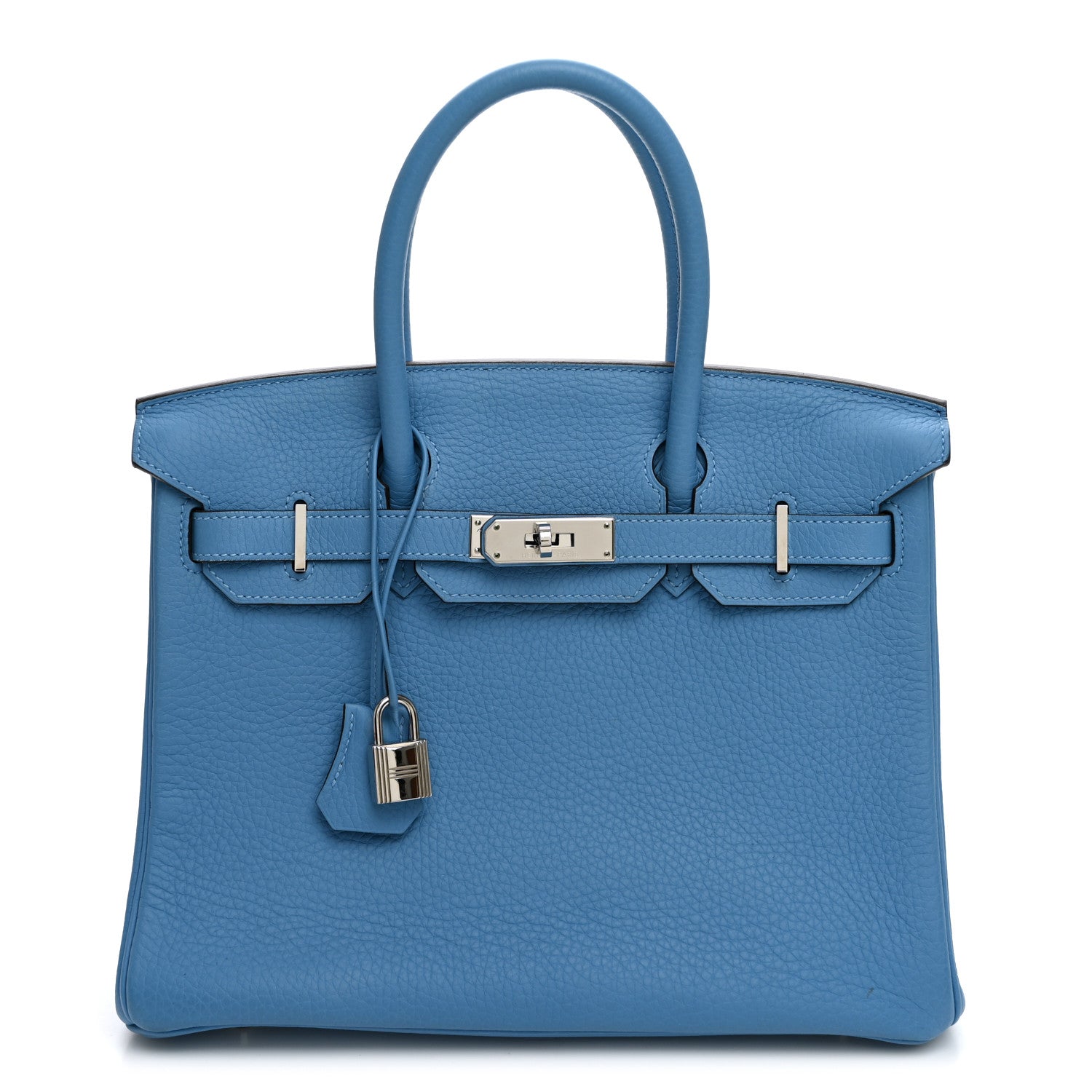 Hermes Togo BIRKIN 30 Bleu Paradis 1 of 12