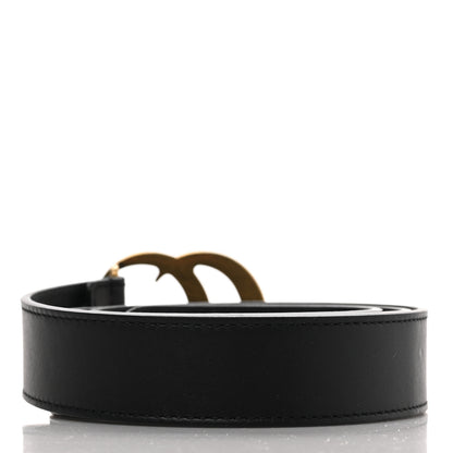Gucci Calfskin Double G 30mm Belt 85 34 Black 2 of 4