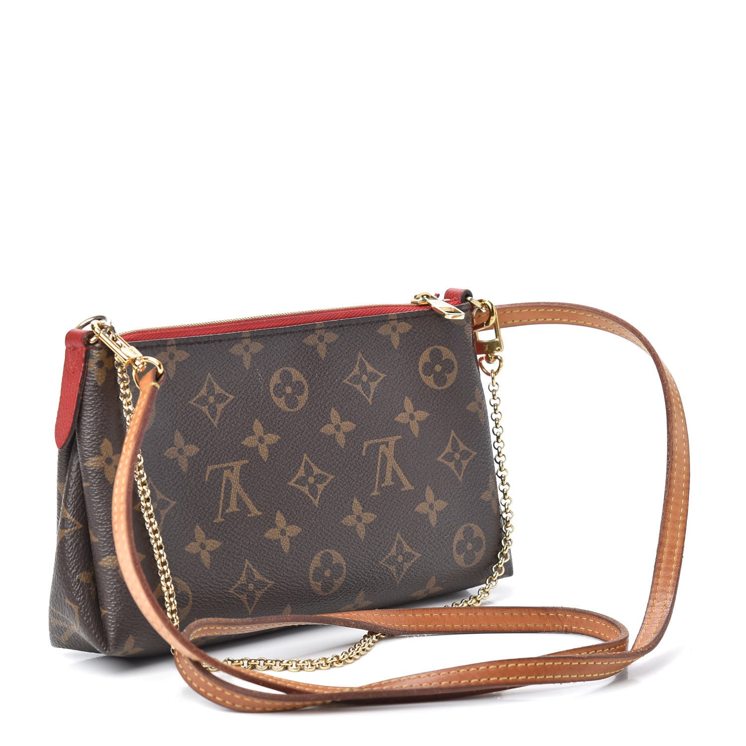 Louis Vuitton Monogram Pallas Clutch Cherry 3 of 9