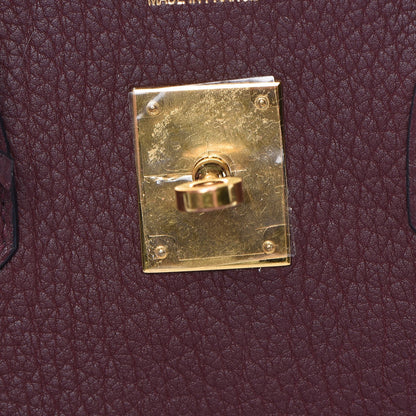 Hermes Fjord Birkin 35 Prune 16 of 41