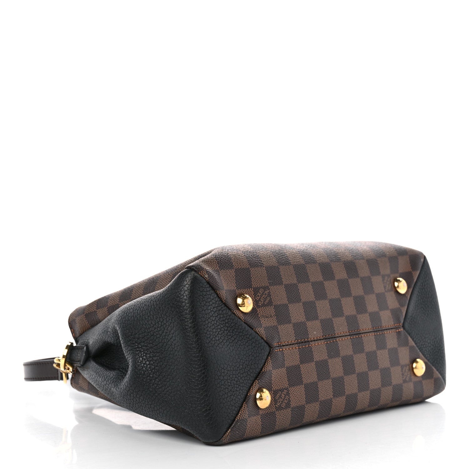 Louis Vuitton Damier Ebene Cuir Taurillon Brittany Black 4 of 19