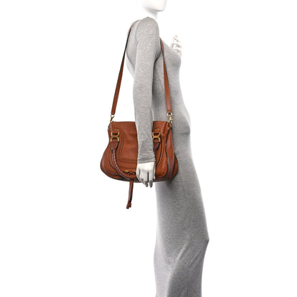 Chloe Calfskin Medium Marcie Satchel Tan 2 of 10
