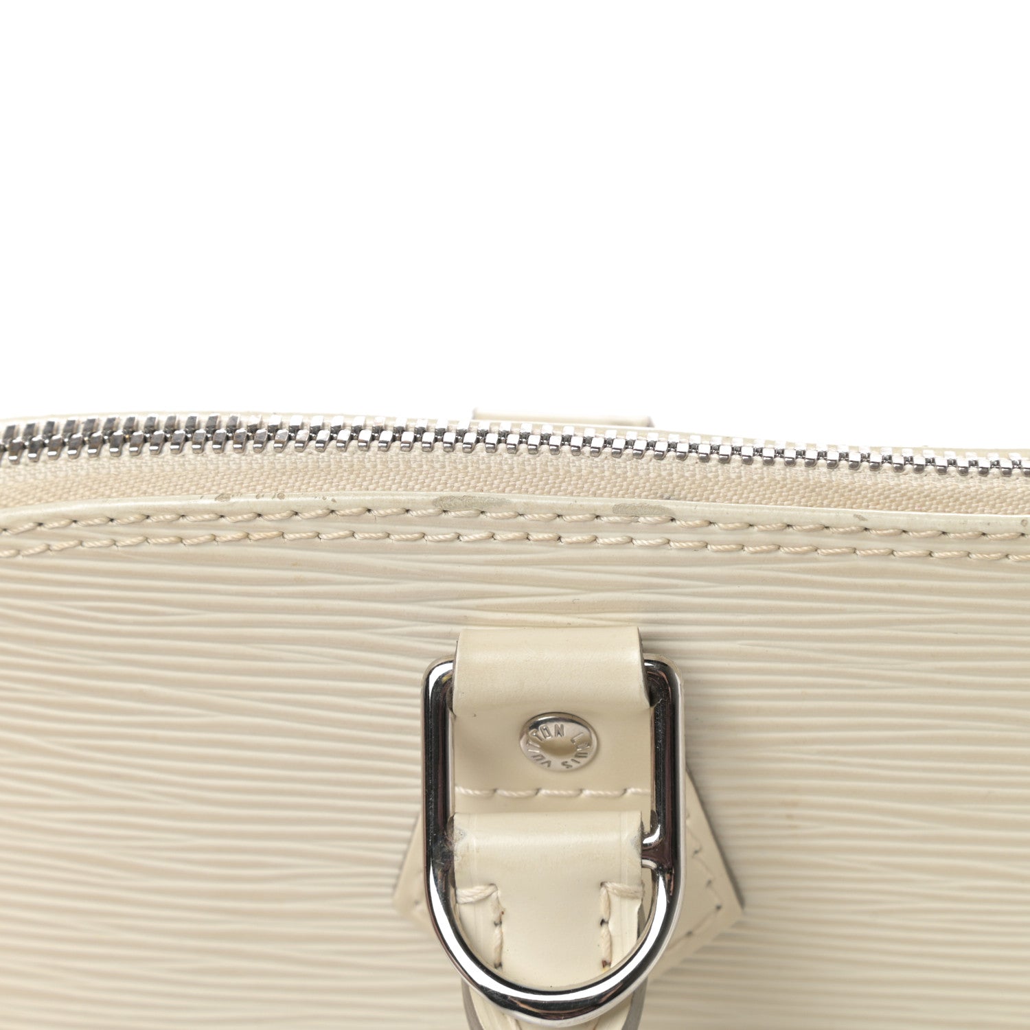 Louis Vuitton Epi Alma PM Ivory 12 of 14