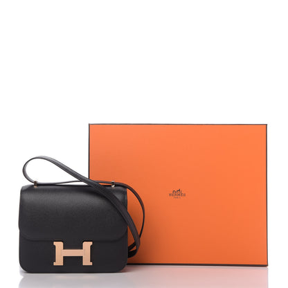 Hermes Epsom Constance 18 Black 9 of 9