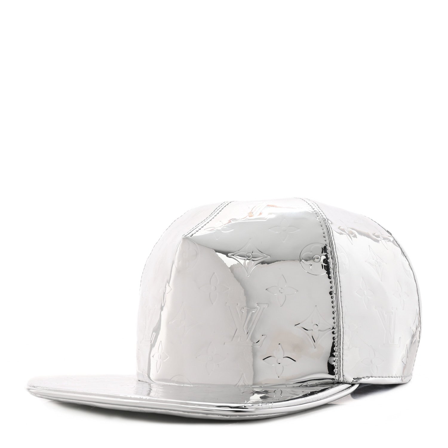 Louis Vuitton Monogram Mirror Mirror Cap 58 Silver 1 of 9