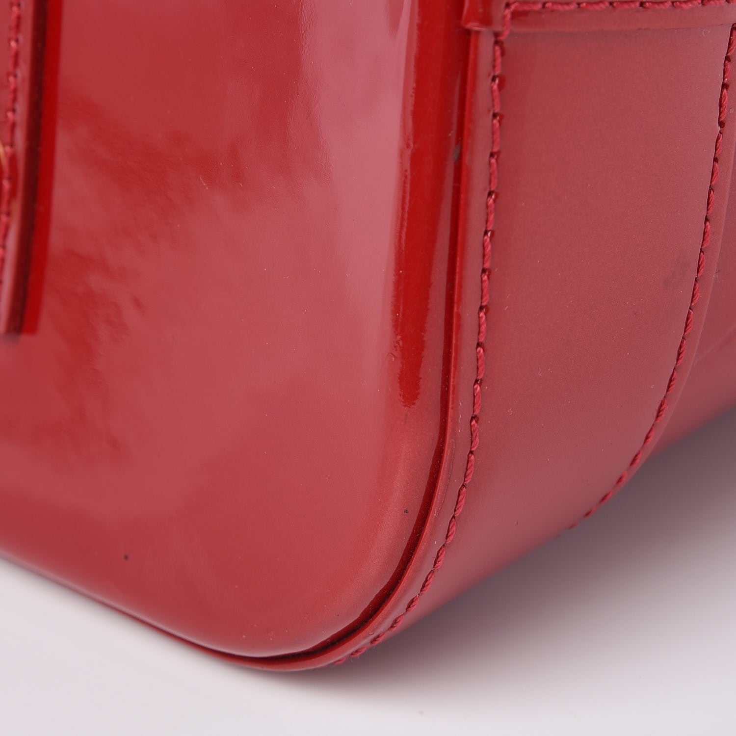 Louis Vuitton Vernis Alma GM Pomme D'Amour 11 of 11