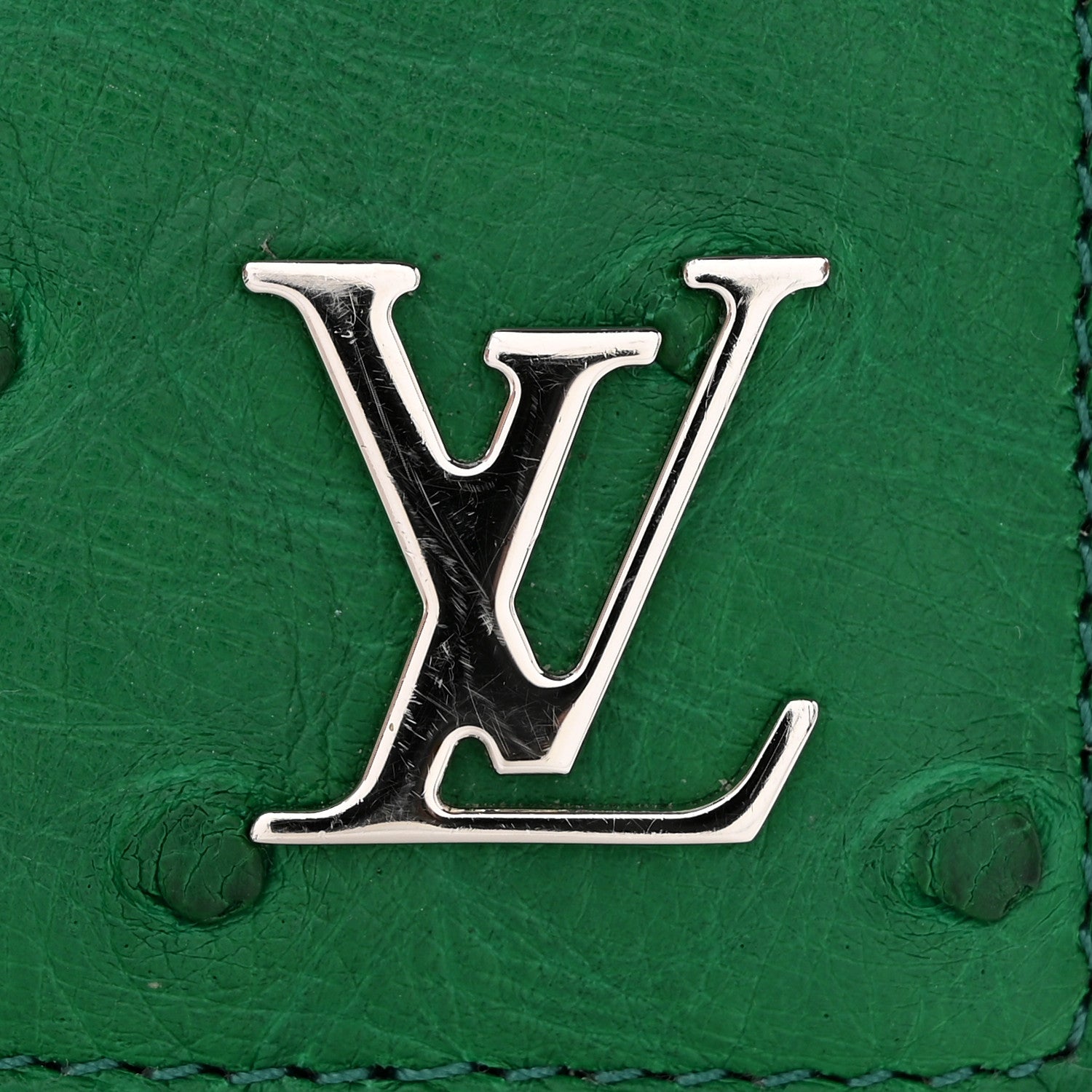 Louis Vuitton Ostrich Pocket Organizer Vert 7 of 7
