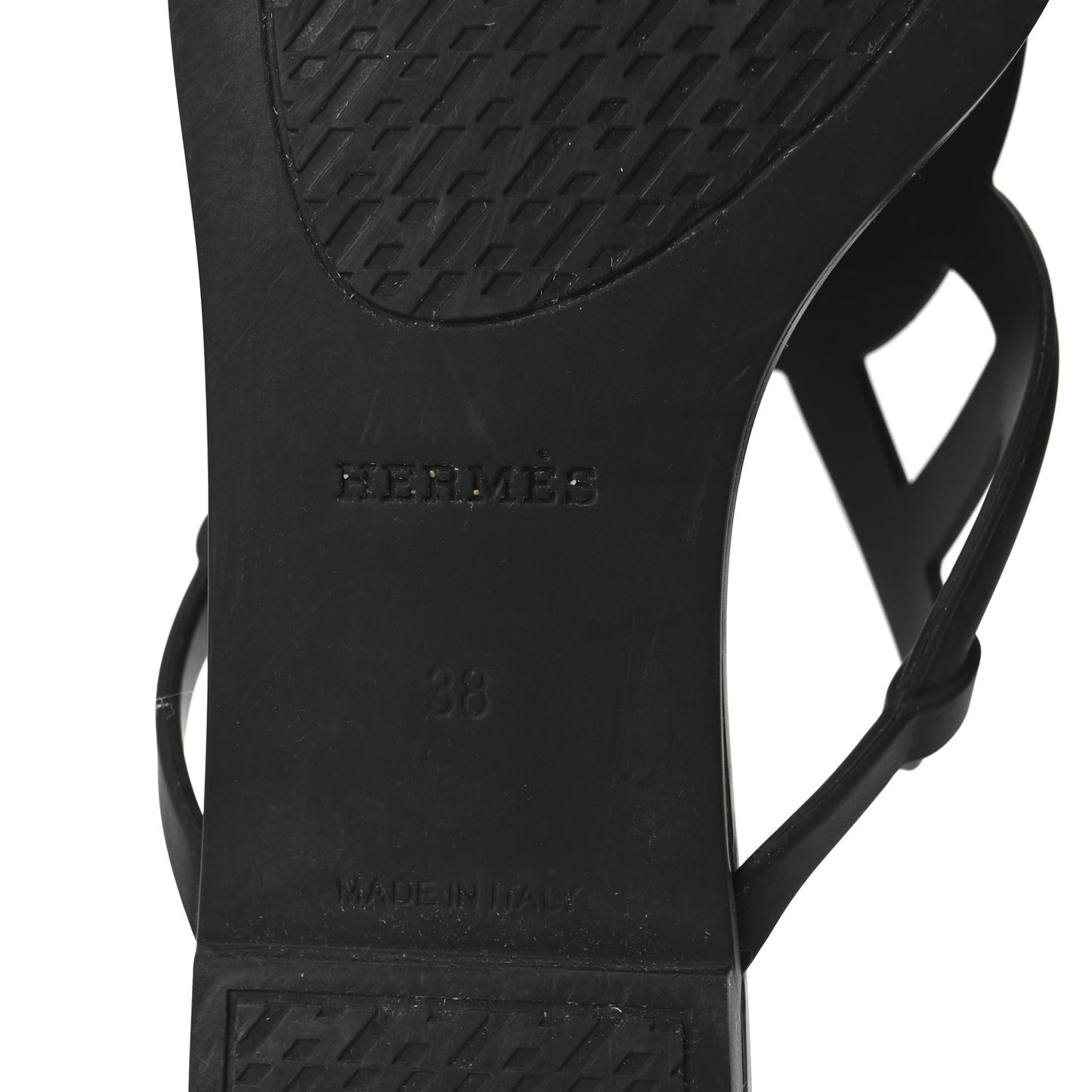 Rubber Womens Egerie Sandals 38 Black
