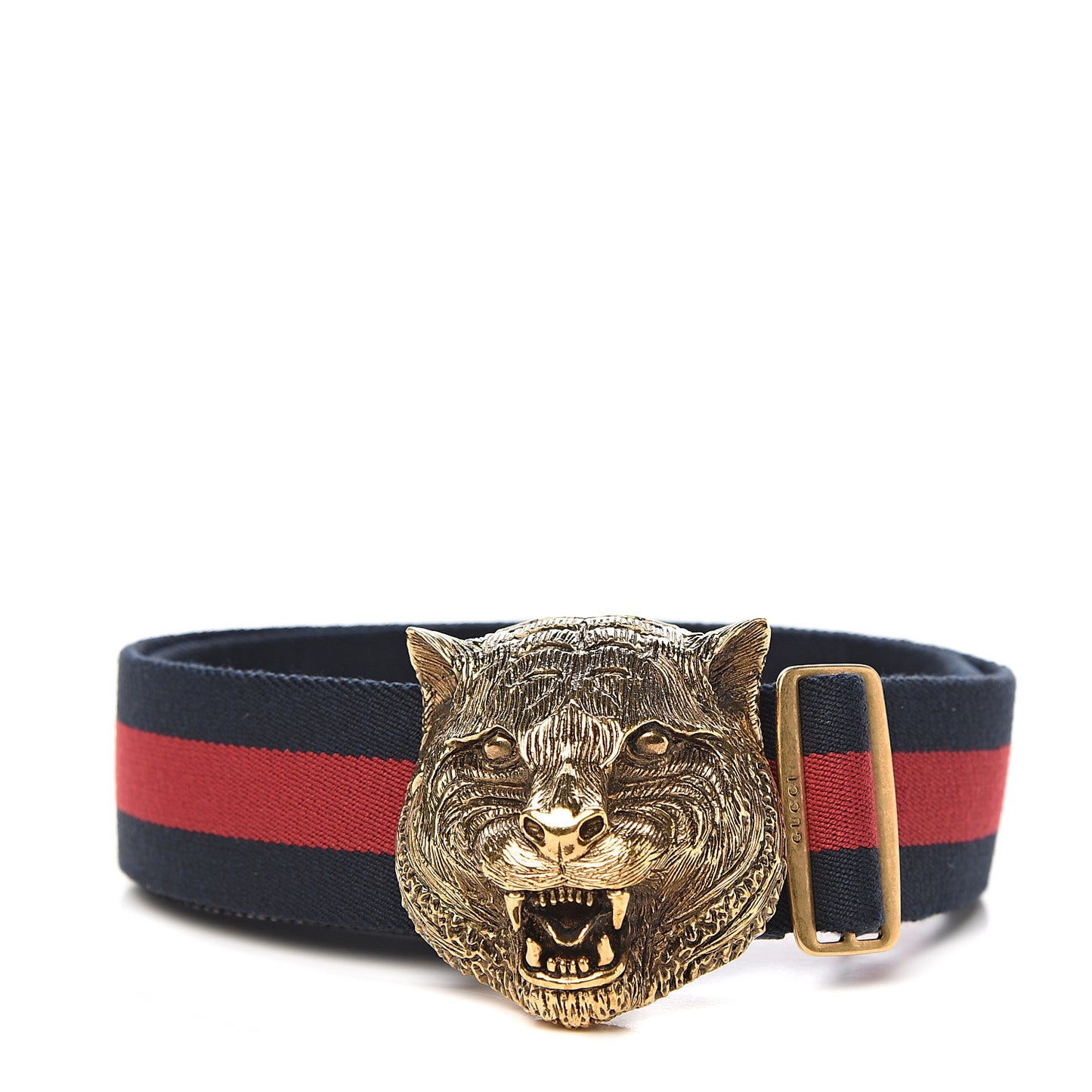 Web Feline Buckle Belt 75 30 Blue Red