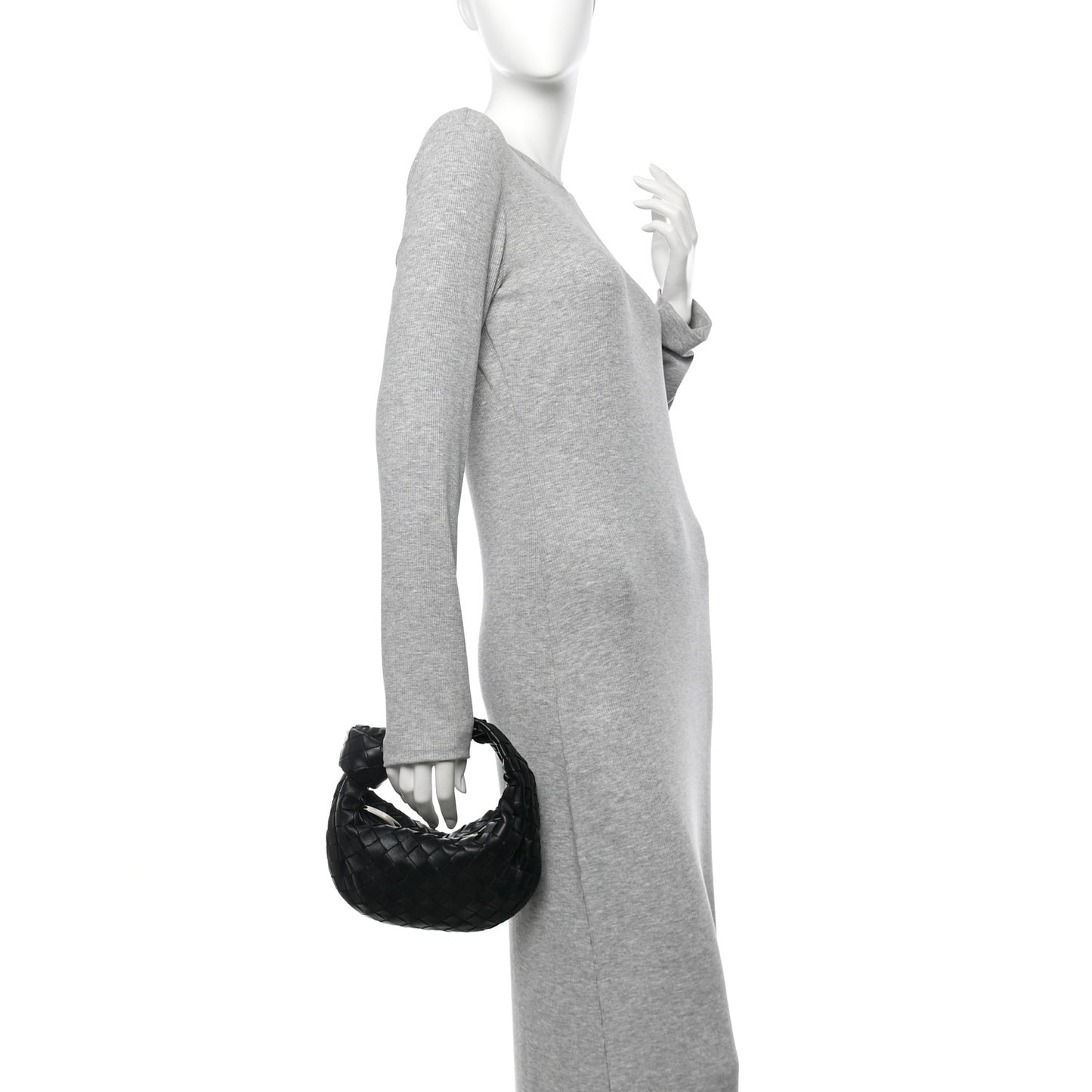 Nappa Intrecciato Mini Jodie Black