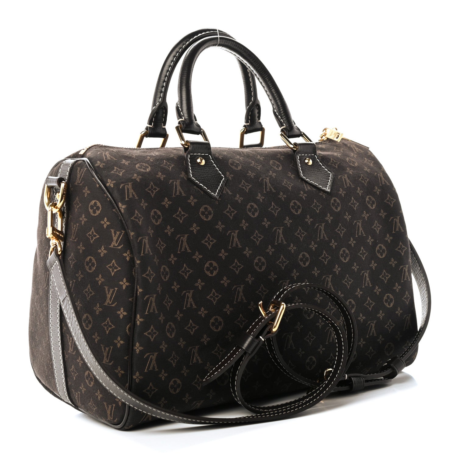Louis Vuitton Monogram Idylle Speedy Bandouliere 30 Fusain 2 of 4