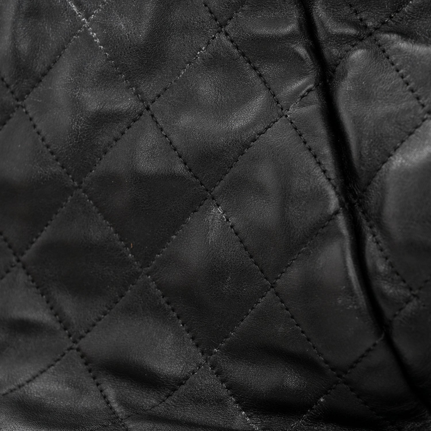 Chanel Calfskin Quilted Large Coco Pleats Tote Black 29 of 34