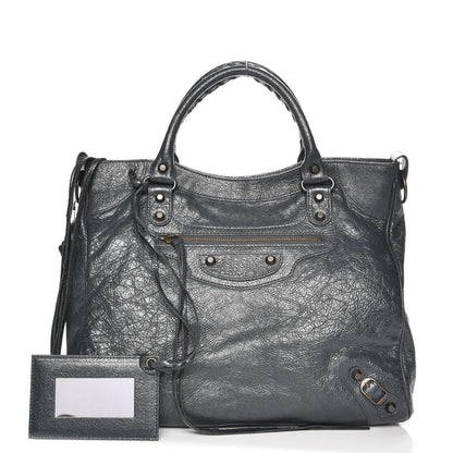 Balenciaga Agneau Classic Hardware Velo Anthracite 1 of 8