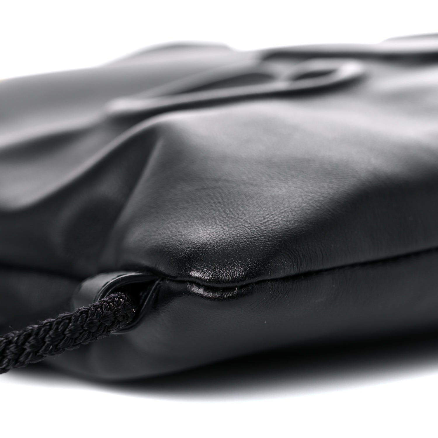 Gucci Calfskin Small GucciGhost Drawstring Backpack Black 9 of 16
