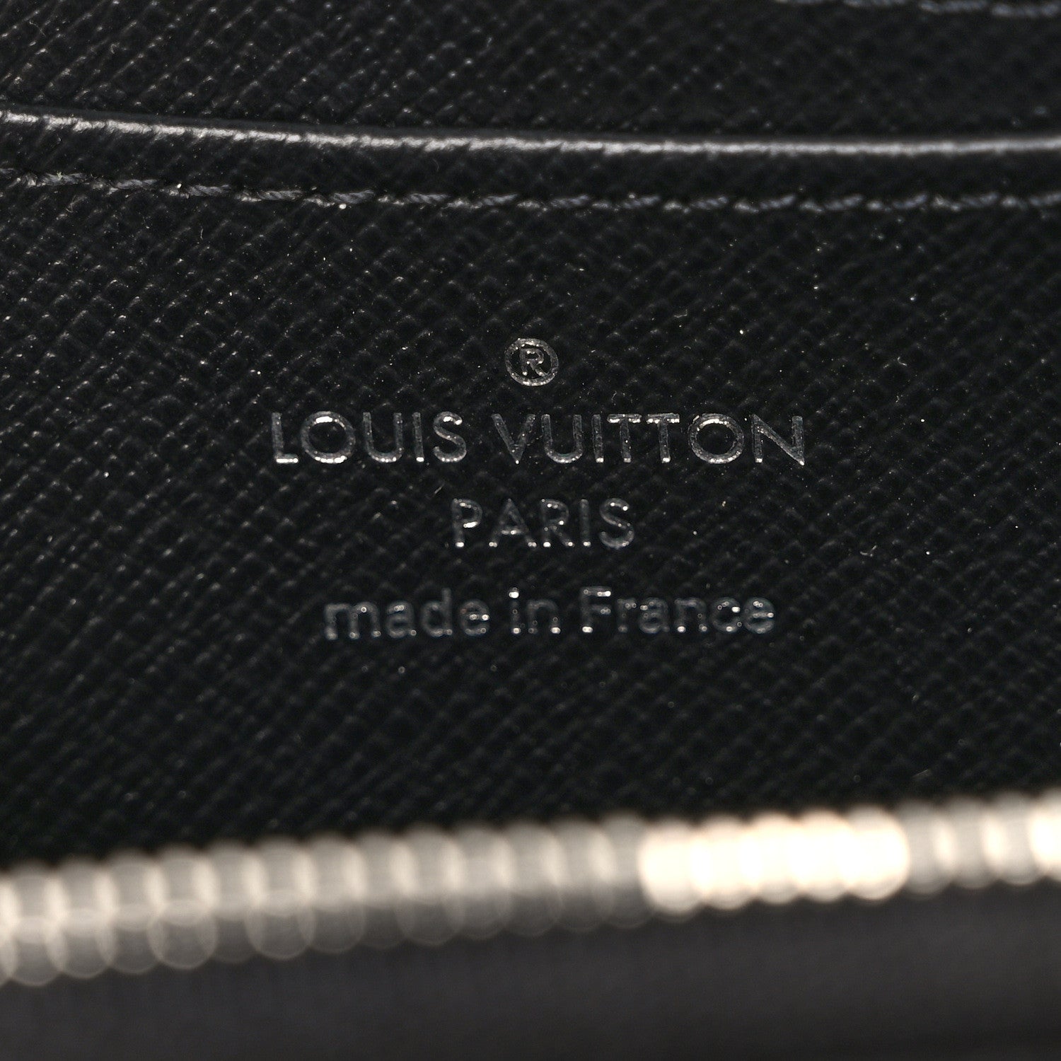 Louis Vuitton Epi Zippy Coin Purse Black 6 of 7