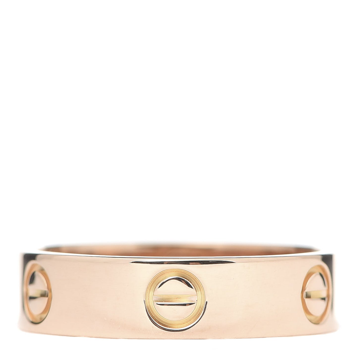 18K Pink Gold 5.5mm LOVE Ring 61 9.5