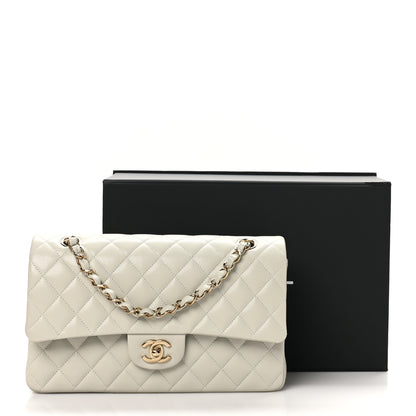 Chanel Caviar Quilted Medium Double Flap Grey 11 of 11