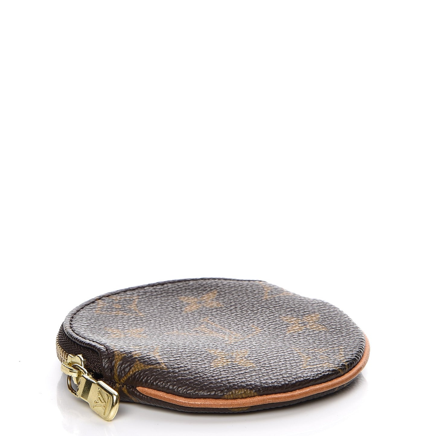 Monogram Round Coin Purse