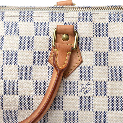 Louis Vuitton Damier Azur Speedy 30 14 of 19