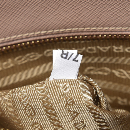 Prada Saffiano Medium Galleria Double Zip Tote Cammeo 9 of 17