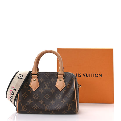 Louis Vuitton Monogram Speedy Bandouliere 20 Black 10 of 10