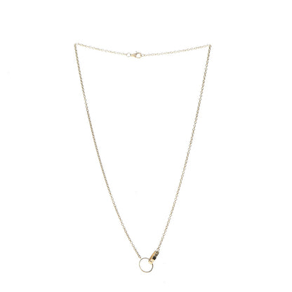 Cartier 18K Yellow Gold Interlocking LOVE Necklace 3 of 11