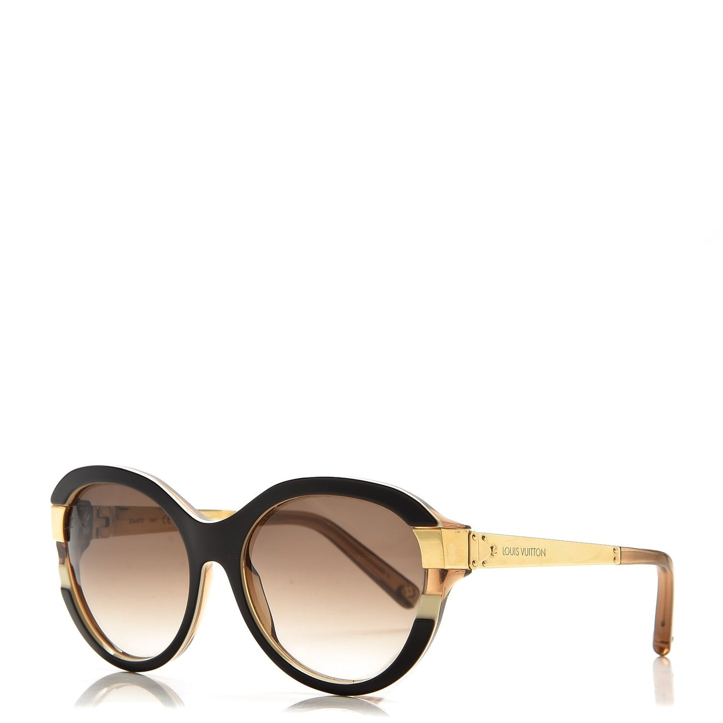 Petit Soupcon Cat Eye Sunglasses Z0487E Brown