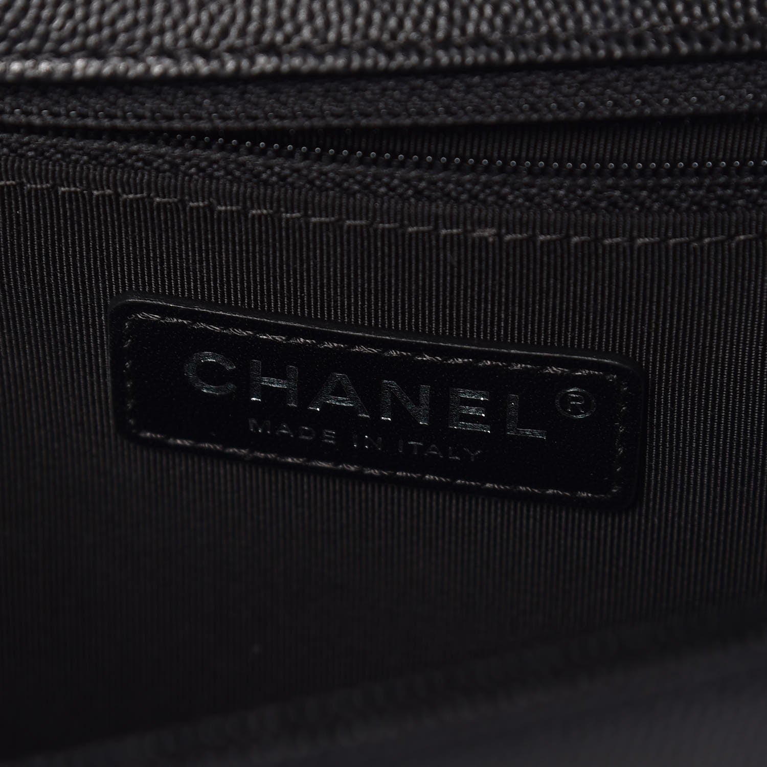 Chanel Caviar Quilted New Medium Boy Flap Black 6 of 9
