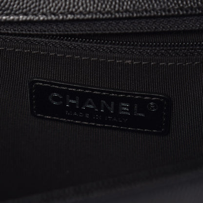Chanel Caviar Quilted New Medium Boy Flap Black 6 of 9